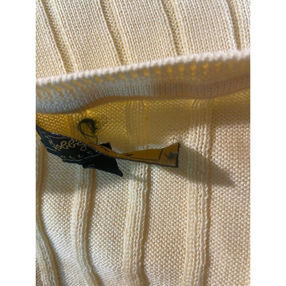 Bobby Jones Sleeveless V-Neck Vest Yellow 100% Cotton Sweater Men's Size 2XL - Picture 6 of 7